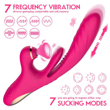 3 in 1  Stimulation vibrator